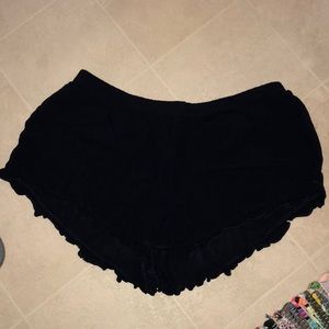 Navy blue soft shorts